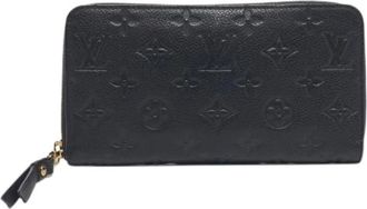 Louis Vuitton Pre-owned Wallets, female, Black, Size: ONE SIZE Pre-owned Canvas Wallet