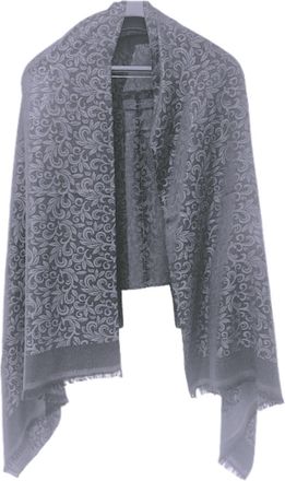 Generic Womens Ladies Elegant Shimmering Sparkle Shawls Wraps Lightweight Wedding Evening Party Dresses Scarf Bride Hijab (Light Grey)