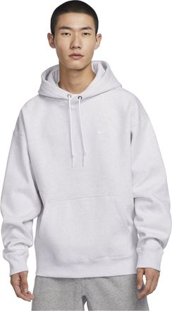 Nike Solo Swoosh Fleece Pullover Hoodie White DX1356-051