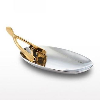 Lunares Wishbone Catchall Tray in Gold at Nordstrom