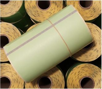 Zebra 3010441-2t - 6 Rollos De 230 Etiquetas. Adhesivo 102x76mm Z-select 2000t - Verde Claro