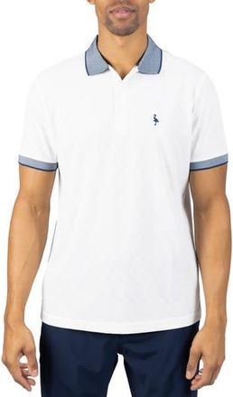 Tailorbyrd Tech Slub Performance Polo in White at Nordstrom Rack, Size Xx-Large