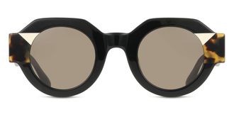 Kaleos Foote C1 Mens Sunglasses Black Size 47