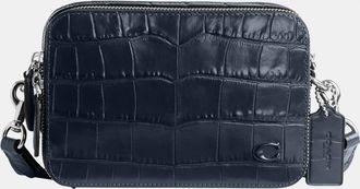 Coach Mens Charter Crossbody Bag 19 - Navy Leather - One Size