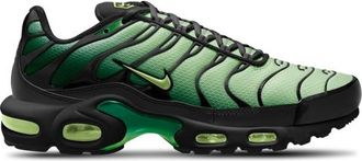 Nike Mens Air Max Plus - Running Shoes Vapor Green/Light Lemon/Black Size 10.0