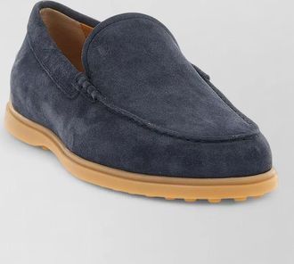 Tod's suede loafers