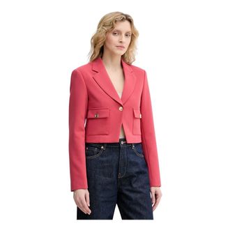 Benetton Mujer, Chaquetas, Rojo, Talla: L