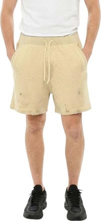 Dsquared2 Beige Distressed Shorts