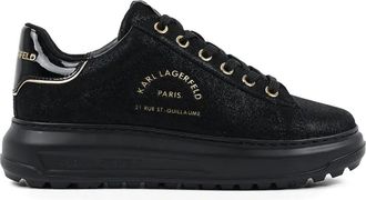 Karl Lagerfeld Sneakers met ringlets - Zwart