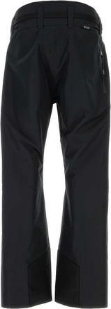 Prada Mens Technical Polyester Trousers Black