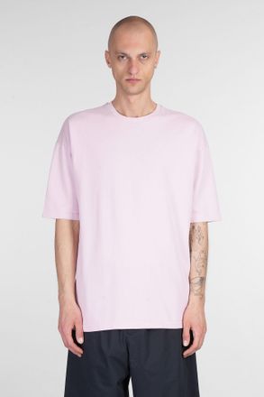 OAMC T-shirt In Rose-pink Cotton