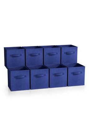 Sorbus 8-Pack Collapsible Storage Cubes in Royal Blue at Nordstrom Rack