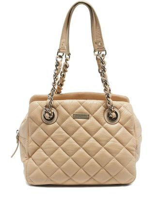 Kate Spade New York Elizabeth gewatteerde leren boekentas - Beige
