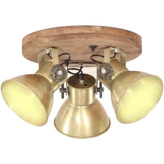 vidaXL Industrial Ceiling Lamp 25 W Brass 42x27cm E27 vidaXL