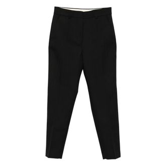 Barena Slim-fit Trousers, female, Black, S, Black Gerardina Trousers