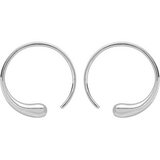 Lucy Quartermaine Luna Hoops in Sterling Silver at Nordstrom
