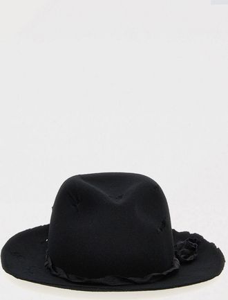 Yohji Yamamoto Hat YOHJI YAMAMOTO Men color Black