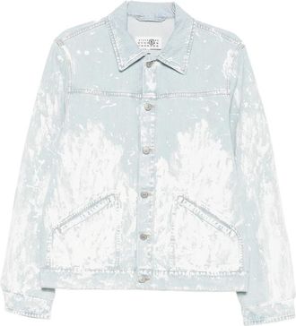 Maison Margiela Paint-splatter Denim Jacket