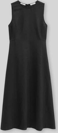 Marc O'Polo Shaped Fit Freizeitkleid aus reinem Leinen in Black, Gr&ouml;&szlig;e 34