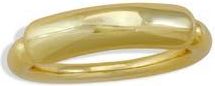 Savvy Cie Jewels Puffy Band Ring in Yellow at Nordstrom Rack, Size 6