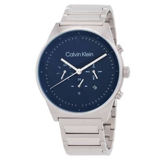 Calvin Klein Impressive Quartz Blue Dial Mens Watch 25200293