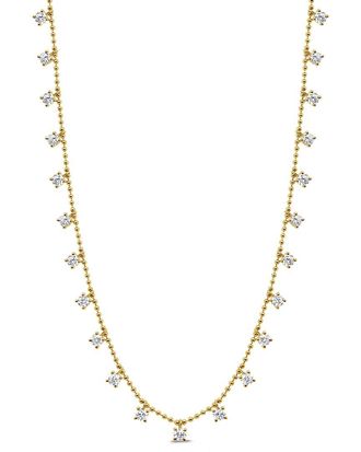 Sabrina Designs 14K 2.06 Ct. Tw. Diamond Bead Necklace