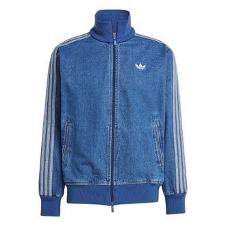 adidas Originals Mens Denim Fb Trac in Medium Blue - Size X-Large