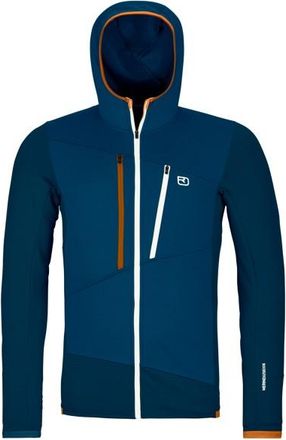 Ortovox Fleece Grid Hoody Fleecejacke für Herren | blau