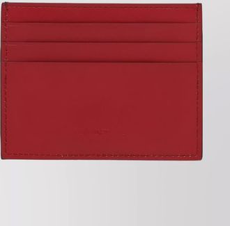 Ferragamo dual-tone gancini card holder