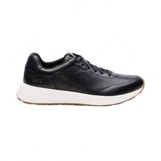 Aetrex Mens Drew Arch Support Sneaker In Black