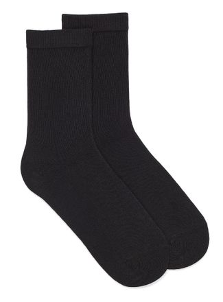 Simons Womens Solid comfortable socks Made in Portugal