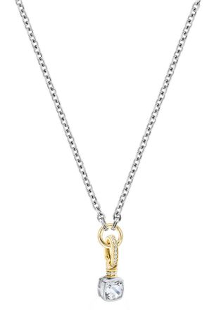 V by Laura Vann Laura Vann Crystal-embellished Rhodium-plated Necklace - Gold - One Size