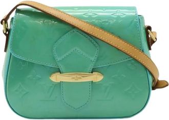 Louis Vuitton Pre-owned Cross Body Bags, female, Green, Size: ONE SIZE Pre-owned Pochette Shoulder Bag