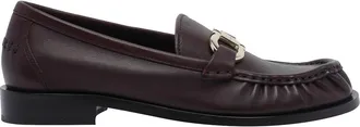 Ferragamo Cordovan Gancini Loafers