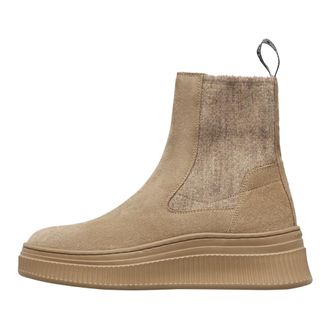 Voile Blanche Flaurence Boot - Dames - Schoenen - Beige - Maat: 38 EU Leer