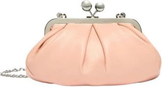 Max Mara Prati Pasticcino Bag - Dames - Clutches - Roze - ONE Size - Polyester - Tassen