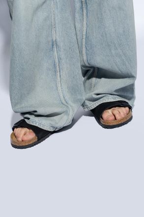 Birkenstock Arizona BS Slides, Mens, Black