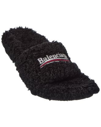 Balenciaga Furry Sandal