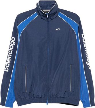 Balenciaga Logo-print Panelled Jacket