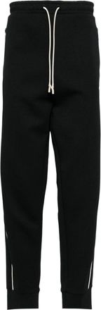 BOSS logo-embossed track pants - men - Cotton/Elastane - L - Black