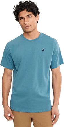 Marmot Mountain Bike Marty T-Shirts Short Sleeve Mens T Shirt Summer Storm : 2XL, Cotton/Jersey/Polyester