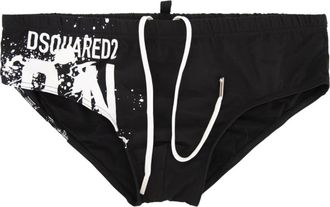 Dsquared2 Laccio Swim Briefs - Heren - Strandmode - Zwart - XL - Badmode