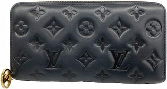 Louis Vuitton Noir Long Wallet (Bi-Fold) (Pre-Owned)