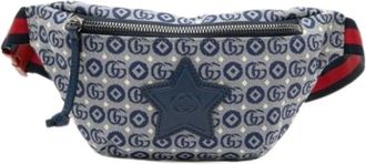 Gucci Pre-owned Belt Bags, female, Blue, Size: ONE SIZE Pre-owned Vintage Sling Bag