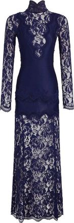 Paco Rabanne Maxi Jurk - Dames - Maxi kleedjes - Blauw - M - Kleedjes