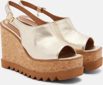 Stella McCartney Sneak-Elyse slingback sandals