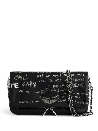 Zadig&Voltaire Rock clutch bag - Black