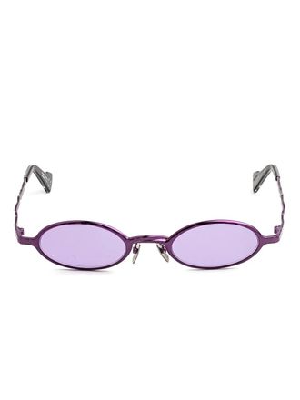 Kuboraum Z24 sunglasses - unisex - Metal/Acetate - 48 - Purple