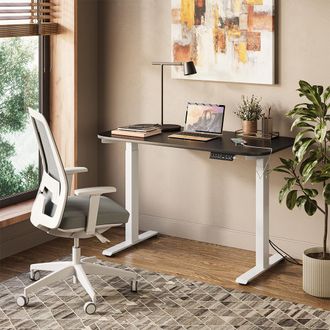 Vicco Escritorio Elevate, Blanco/antracita, 120 X 60 Cm 2 Motores, Vicco