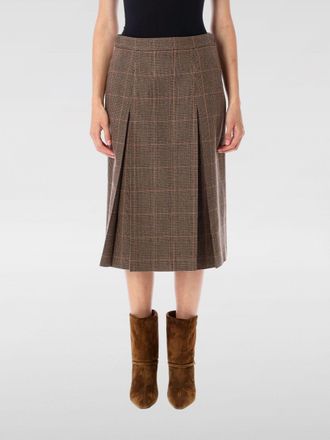 Saint Laurent Gonna Saint Laurent in lana Principe di Galles